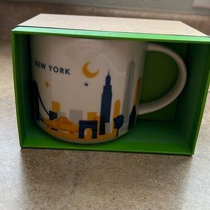 NEW YORK STARBUCKS “YOU ARE HERE” SERIES COLLECTION MUG 14 OZ COFFEE CUP